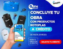 Cargar imagen en el visor de la galería, Biodigestor Rotoplas 1300 litros Fosa Séptica C/REGISTRO - Outlet Cisternas