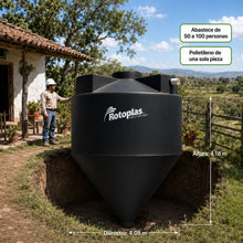 Cargar imagen en el visor de la galería, Biodigestor Autolimpiable Rotoplas 14000 litros Fosa Séptica
