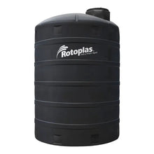 Cargar imagen en el visor de la galería, Tanque Rotoplas 10,000 L Vertical Reforzado al 20% Negro | Outlet Cisternas

