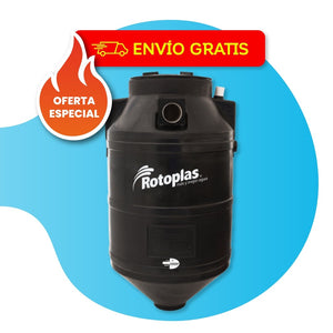 Biodigestor Rotoplas 3000 litros Fosa Séptica - Outlet Cisternas