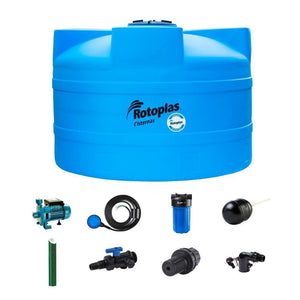 Cisterna Rotoplas 5000 litros Con Equipo - Exteriores - Outlet Rotoplas